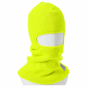 Cagoule intégrale tricotée rose fluo fluorescente, masque thermique d'hiver, cache-cou, couvre-chef de protection pour le travail en extérieur - Product Image 5