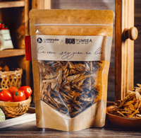 Anchois séchés prêts à consommer en pot PET / sachet refermable - Marque privée personnalisée OEM, fruits de mer assaisonnés