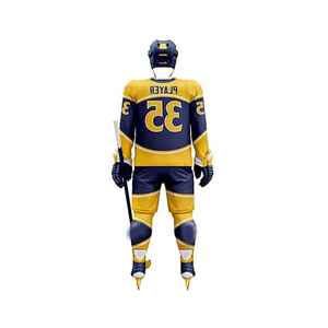 Tenue de hockey sur glace professionnelle à prix de gros – Nouvelle conception, ensemble complet pour le sport - Product Image 4