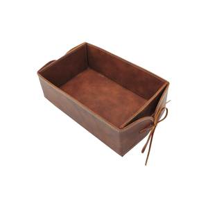 Custom Logo Leather <b>Storage</b> <b>Box</b> with Magnetic <b>Lid</b> for Corporate Gifts Promotional Packaging and Branding - Product Image 1