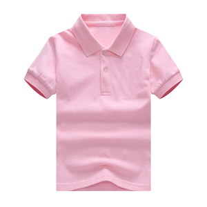 Polo à manches courtes pour enfants d'âge scolaire, rayé, bicolore, en coton et polyester, uniforme scolaire unisexe pour les tout-petits et les filles - Product Image 6