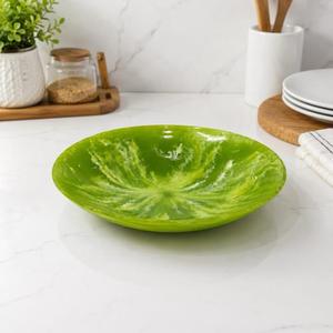 Tazón de Resina Artístico Hecho a Mano, Pulido, Ecológico, Plato para Servir en Bodas, Vajilla Decorativa Elegante, Decoración Clásica para el Hogar y la Cocina - Product Image 5