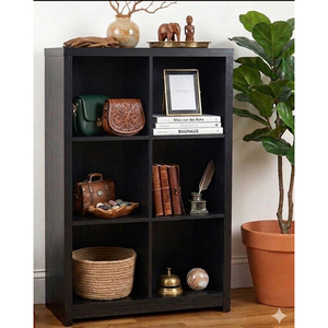 Armoire ouverte à 6 compartiments divisés en forme de cube - Product Image 3