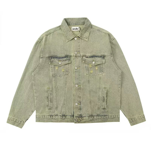 Ensemble de survêtement en jean épais et décontracté pour l'hiver, deux pièces, unisexe, personnalisé, pour hommes, séchage rapide, de notre usine de vêtements - Product Image 2