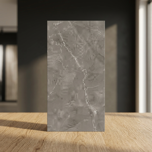 Jordan Nero 600x1200mm Métallique Salle de Bain Cuisine Salon Mur Carrelage de Sol Carrelage en Porcelaine Émaillée Polie - Product Image 5
