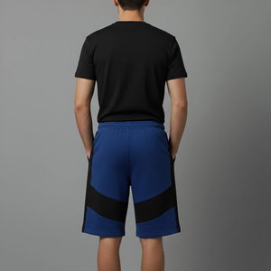 Short homme classique 2026, coupe confortable, 100 % coton, couleur unie, streetwear avec poches latérales, tenue décontractée, style hip-hop pour homme - Product Image 3