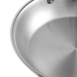 Induction Base Stainless Steel Fry <b>Pan</b> 18cm Vietnam Tri Ply Cooking <b>Pan</b> Export Supplier - Product Image 5