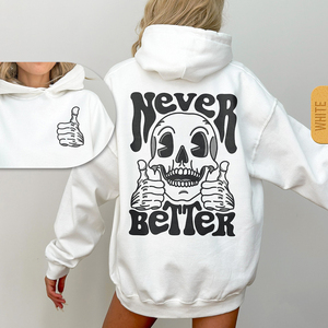 Women Autumn Winter Hoodie Top Letter Print Long Sleeve Pockets Sweater Pullover Lady Plus Size Casual Sport Sweat Shirt - Product Image 5