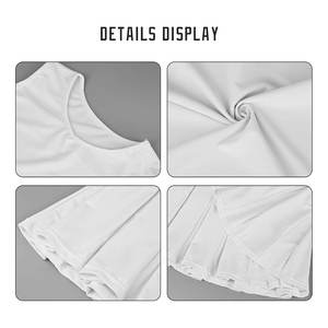 Uniformes de Porristas Personalizados, Cómodos y Elásticos, Conjuntos Deportivos Profesionales para Niñas, Tejido Transpirable de Alto Rendimiento - Product Image 4