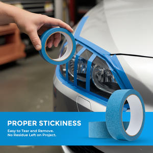 Ruban de marquage bleu Clayton Car Care 3CM, ruban large pour le detailing automobile, idéal pour la peinture, la carrosserie et les réparations - Product Image 2