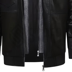 Genuine <b>Leather</b> High Quality <b>Men</b> <b>Leather</b> <b>Jackets</b> Winter Wear Warm <b>Leather</b> <b>Jackets</b> Stylish Formal <b>Leather</b> <b>Jacket</b> - Product Image 5