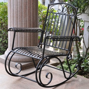 Custom Hand-Forged Wrought Iron European Design Weather-Resistant 2-Seater Patio <b>Bench</b> Vintage <b>Metal</b> <b>for</b> Outdoor <b>Garden</b> - Product Image 2