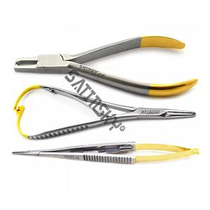 Juego de 14 alicates de ortodoncia dental, aparatos dentales, bucle de formación de alambre, herramientas de arco suave para doblar, ortodoncistas de alta calidad - Product Image 3