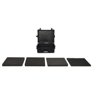 กระเป๋าเดินทาง PP สีดำแบบพกพา21.7 "x 16.9" x 8.3" - Product Image 2