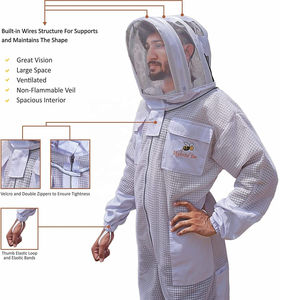 <b>Other</b> <b>Apparel</b> Factory Supplies Beekeeping Suits Men Clothing Full Sleeve Working Beekeeping Suits Comfort Wear Protection Suit - Product Image 2