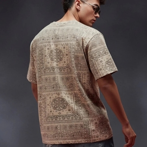 Camiseta de Manga Corta para Hombre, 200 g, Cuello Redondo, Color Sólido, Diseño Simple, Holgada, Informal, en Oferta - Product Image 3