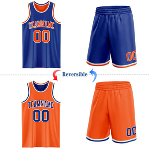 Maillot de basket-ball réversible personnalisé, vêtements d'équipe sublimés - Product Image 2