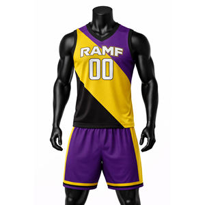 Camiseta de Baloncesto Estilo Retro Americano para Hombre, Verano, Poliéster Ligero y Transpirable, Ropa Deportiva - Product Image 3