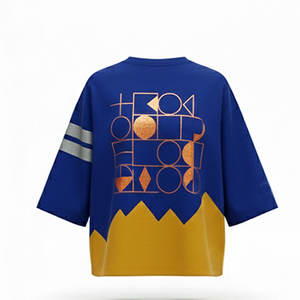 เสื้อทรงบ็อกซี่สำหรับผู้ชายที่ได้รับแรงบันดาลใจจากสตรีทแวร์ ผลิตจากวัสดุหนาทนทานและมีโครงสร้างแข็งแรง - Product Image 6