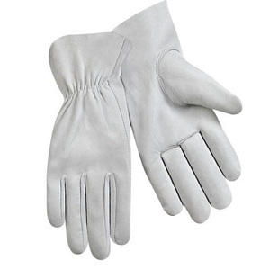 Premium Quality Heavy Duty Cowhide Grain Leather Safety <b>Gloves</b> Fire Proof for Industrial <b>Driver</b> Hand Protection for Household - Product Image 1