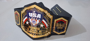 Ceinture de championnat d'entreprise personnalisée, ceinture de reconnaissance du hall d'honneur, fabricant OEM - Product Image 2