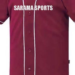Tenue d'entraînement confortable et respirante en polyester, uniforme de softball doux au toucher pour hommes, uniforme de baseball pour usage quotidien, en vente - Product Image 3