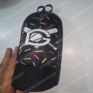 Pepino Enterprises Gants de baseball noirs en maille pour jeunes et adultes, motif coloré à paillettes, équipement de protection sportif - Product Image 4