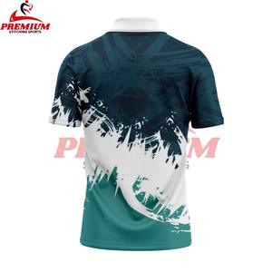 Polo de sublimación de alta calidad, tejido ligero y transpirable, ajuste cómodo, perfecto para deportes. - Product Image 6