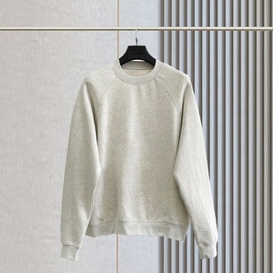 Jersey con logotipo personalizado, cuello redondo, talla grande, sudadera de algodón, sudadera suave suelta para hombre, venta al por mayor, sudadera de talla grande para hombre - Product Image 5