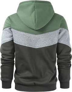 Hoodie unisexe surdimensionné en coton avec broderie personnalisée par le fabricant, style streetwear - Product Image 3
