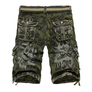 Shorts Casuales de Mezclilla para Hombre, de Alta Calidad, Color Azul Sólido, Ecológicos, con Bordes sin Rematar, Corte Holgado - Product Image 5