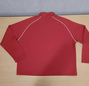 Sudadera Lisa de Polialgodón con Cremallera Completa al por Mayor para Uniformes y Estampado - Product Image 3