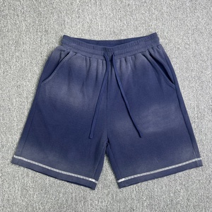 Pantalones Cortos de Lona Lavada y Desgastada de Alta Calidad para Hombre, Estilo Urbano, Ecológicos, Transpirables, Personalizables, Holgados, Casuales de Verano, Color Liso 2026 - Product Image 4