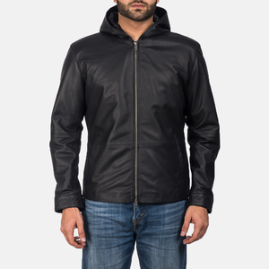 New <b>Model</b> Affordable Price Men's Classic Leather Jacket With Customized Logo Printing Breathable Windproof Men's Jacket - Product Image 1