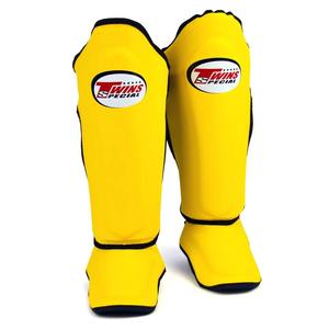 Protections de tibia en cuir véritable de haute qualité pour la boxe, le Muay Thai, le MMA, le kick-boxing - Durables et légères - Product Image 3