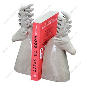 Sujetalibros de Mármol Grabado con Forma de Ciervo de Alta Calidad, Último Diseño, Mármol Natural, Certificado ISO, para Decoración y Regalos - Product Image 4