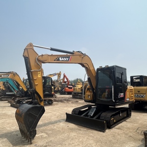 中古サニー65Cミニ油圧クローラー式掘削機6.5トン日本ブランド建設機械 - Product Image 1