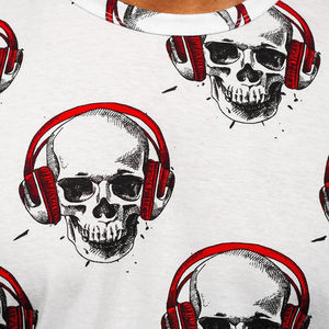 Servicio OEM, Camisetas Personalizadas con Sublimación para Hombre, Cuello Redondo, Gruesas y Resistentes, Sublimación Completa, Camiseta de Algodón para Hombre - Product Image 4