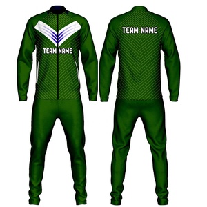 Chándal de sublimación para hombre con cremallera completa, traje de entrenamiento para hombre, que absorbe la humedad, ropa deportiva cómoda para correr y gimnasio. - Product Image 4