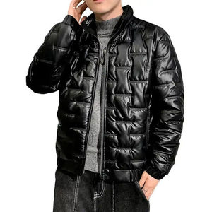 Men's Winter Casual Puffer <b>Jacket</b> Waterproof Breathable Long-Sleeved Windproof Embroidered Customizable High Quality Wholesale - Product Image 5