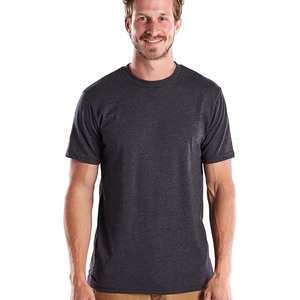 T-shirt personnalisé pour homme, col rond, manches courtes, 100% coton, coupe ajustée, respirant, écologique - Product Image 3