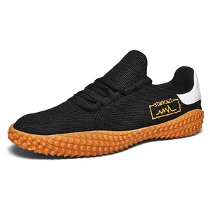 Zapatillas deportivas transpirables de malla para hombre, zapatos planos y suaves para hombre, calzado de moda para entrenamiento y jogging, zapatos para hombre. - Product Image 2