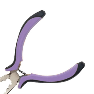 Pince à extensions capillaires de haute qualité pour micro-anneaux, extensions de cheveux avec poignée ergonomique pour usage en salon - Product Image 2