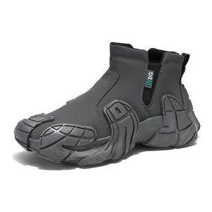 Nouvelles chaussures de sport décontractées mi-hautes pour hommes, tendance coréenne, antidérapantes, polyvalentes, pour tous les jours - Product Image 5