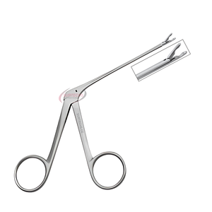 Pinzas Microcurvadas SHEA |   Manual |   Diseño Recto |   Copa Ovalada 4.0 0.8 mm |   Instrumento de Otorrinolaringología/Microcirugía |   Acero Inoxidable | - Product Image 2