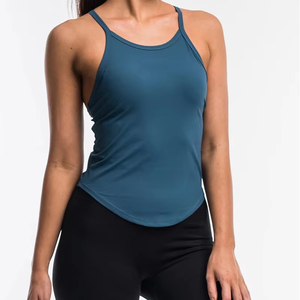 Débardeurs grande taille pour femmes en coton et polyester, respirants, séchage rapide, anti-boulochage, logo frontal, couleurs personnalisées, vêtements de sport – Vente en gros - Product Image 1