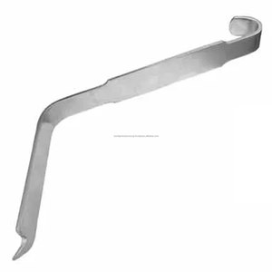 เครื่องถ่างช่องคลอดแบบแมนนวล Hohmann Retractor ทำจากสแตนเลส สำหรับใช้ในโรงพยาบาล ได้รับการรับรองมาตรฐาน CE - Product Image 1
