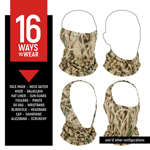 Diseña tu propia bufanda de pesca de poliéster con protección solar UPF para unisex, pasamontañas transpirable, cubrebocas para exteriores, para correr - Product Image 2