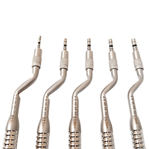 Juego Profesional de 5 Osteótomos Convexos Curvos para Levantamiento de Senos, Herramientas Quirúrgicas Dentales Ergonómicas para Expansión Precisa del Sitio Óseo - Product Image 2