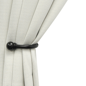 Modernos sujetadores metálicos para cortinas - Product Image 6